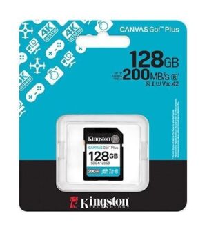 Cartela de memorie 128GB UHS-I V30 G4 Read: 200Mb/s, Write: 100Mb/s Kingston