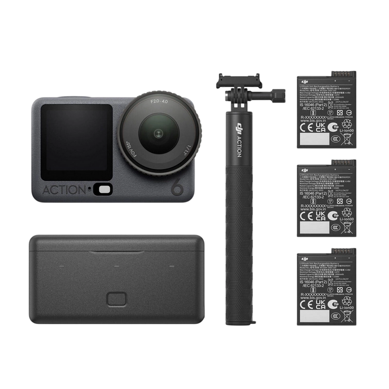 Action camera DJI Osmo Action 6 Adventure Combo
